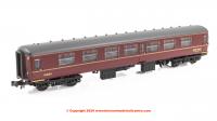 374-954 Graham Farish BR MK2A FK First Corridor Coach number W13465 - WCRC Maroon